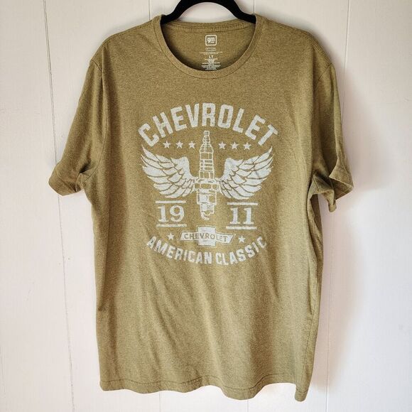 General Motors Other - GM Official Short Sleeve T-Shirt Men’s LT Large American Classic Chevrolet
